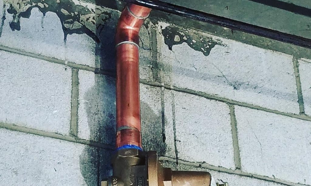 Copper pipes