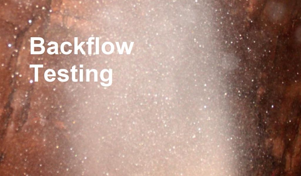 Backflow Testing